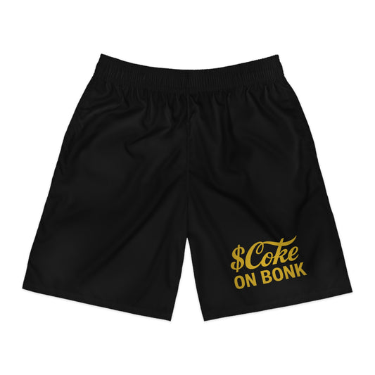 Classic $Coke on BONK Jogger Shorts ( Black )